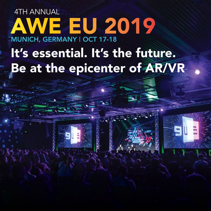 Virtualware attends the most Essential Conference and Expo (AWE edition) - Virtualware
